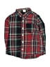 Baby Gap 100% Cotton Plaid Red Long Sleeve Button-Down Shirt Size 4T - photo 1