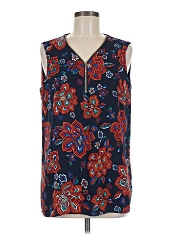 T Tahari Sleeveless T-Shirt (view 1)