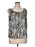 Dana Kay 100% Polyester Ivory Sleeveless Blouse Size 14 - photo 1