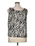 Dana Kay 100% Polyester Ivory Sleeveless Blouse Size 14 - photo 2