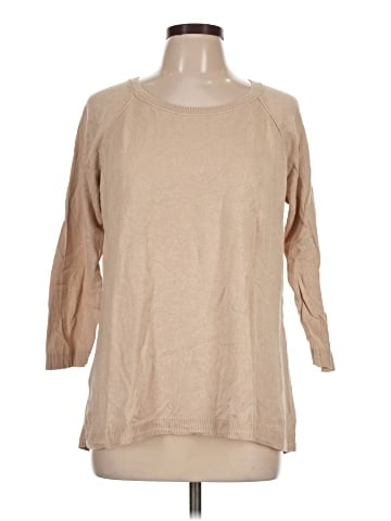 August Silk Pullover Sweater (view 1)