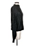 525 America 100% Acrylic Metallic Black Turtleneck Sweater Size XS - photo 4