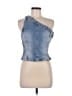 Zara Blue Sleeveless Top Size L - photo 1