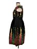 Sangria Print Black Cocktail Dress Size 10 - photo 5