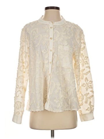 Pilcro by Anthropologie Long Sleeve Blouse (view 1)