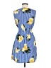 Speed Control 100% Polyester Blue Casual Dress Size M - photo 2