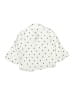 Peek... 100% Cotton Polka Dots Ivory 3/4 Sleeve Blouse Size 6 - 7 - photo 2