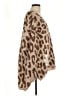 Pol 100% Polyester Animal Print Brown Pullover Sweater Size L - photo 4