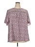 BLOOMCHIC Burgundy Short Sleeve Blouse Size 18 - 20 - photo 1