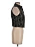 Alice + Olivia Black Sleeveless Blouse Size 4 - photo 4
