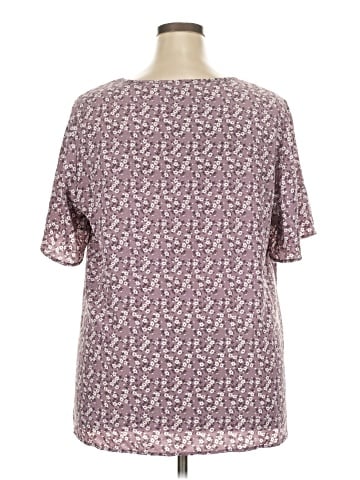 BLOOMCHIC Short Sleeve Blouse (view 2)