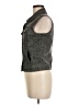 Aqua Gray Denim Vest Size M - photo 5