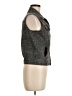 Aqua Gray Denim Vest Size M - photo 4