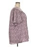 BLOOMCHIC Burgundy Short Sleeve Blouse Size 18 - 20 - photo 4