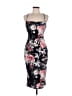 Glare Floral Black Cocktail Dress Size L - photo 1