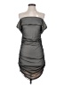 Cider Solid Gray Cocktail Dress Size S - photo 1