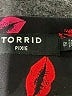 Torrid Hearts Black Leggings Size 1X Plus (1) - photo 4