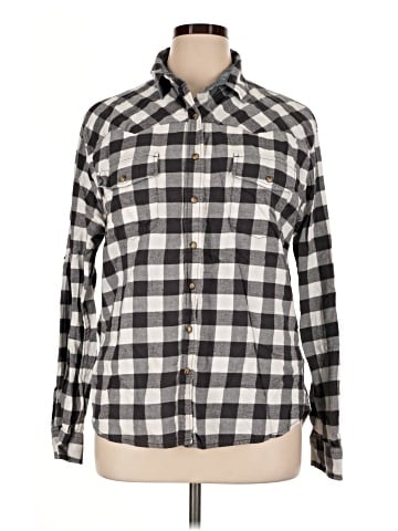 Jachs Girlfriend Long Sleeve Button-Down Shirt (view 1)