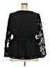 Torrid 100% Polyester Black Long Sleeve Blouse Size 2X Plus (2) - photo 2
