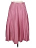 Topshop 100% Polyester Solid Pink Formal Skirt Size 6 - photo 1