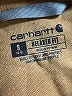 Carhartt Yellow Pullover Hoodie Size 4 - 6 - photo 3