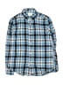 Crewcuts Plaid Blue Long Sleeve Button-Down Shirt Size 12 - photo 1