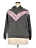 Joe Boxer Chevron-herringbone Gray Sweatshirt Size 2X - photo 1