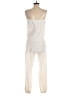 Sundays Solid Ivory Jumpsuit Size Med (2) - photo 2