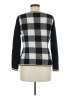Lands' End 100% Cashmere Checkered-gingham Black Cashmere Pullover Sweater Size M (petite) - photo 2