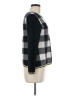 Lands' End 100% Cashmere Checkered-gingham Black Cashmere Pullover Sweater Size M (petite) - photo 4