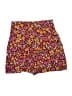 CAbi Floral Orange Shorts Size L - photo 2