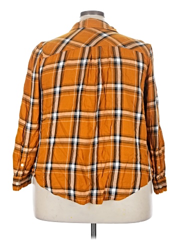 Style&Co 3/4 Sleeve Button-Down Shirt (view 2)