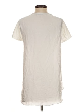 Zara W&B Collection Short Sleeve Blouse (view 2)