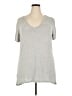 Halogen Gray Short Sleeve Top Size 2X - photo 1