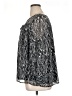 Apt. 9 100% Polyester Silver Long Sleeve Blouse Size XL - photo 5