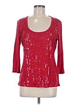 New York & Company 3/4 Sleeve T-Shirt (view 1)