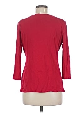 New York & Company 3/4 Sleeve T-Shirt (view 2)