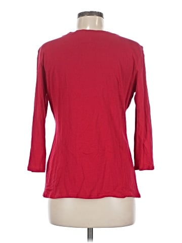 New York & Company 3/4 Sleeve T-Shirt (view 2)