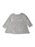 QUINCY MAE 100% Organic Cotton Gray Dress Size 18-24 mo - photo 2