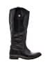 FRYE 100% Leather Black Boots Size 8 1/2 - photo 1