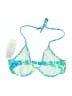 Venus Print Blue Swimsuit Top Size 0 - photo 2