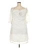 MIHOLL Ivory Cocktail Dress Size XXL - photo 2