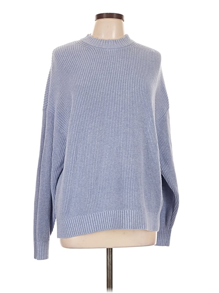 Pre-owned Lunya Pullover Sweater In Blue