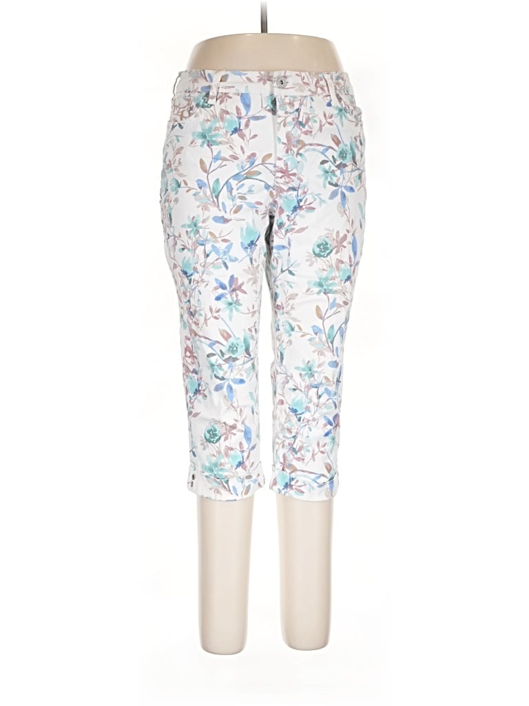 Pre-owned Bandolino Casual Pants In White