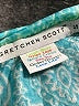 Gretchen Scott Designs Teal 3/4 Sleeve Blouse Size S - photo 7