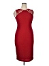 Bisou Bisou Red Cocktail Dress Size 14 - photo 1