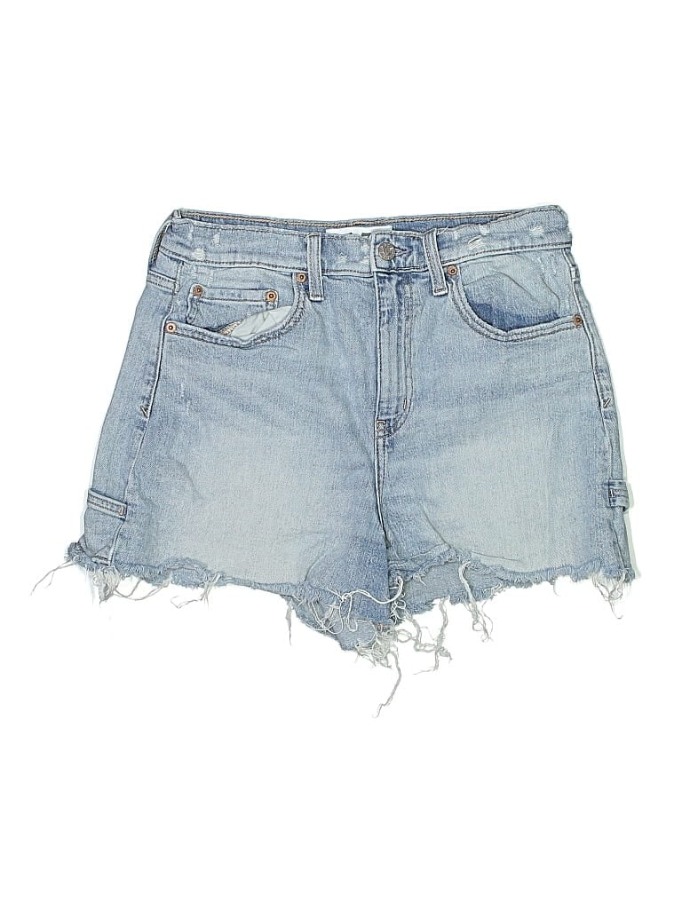 Pre-owned Daze Denim Shorts In Blue