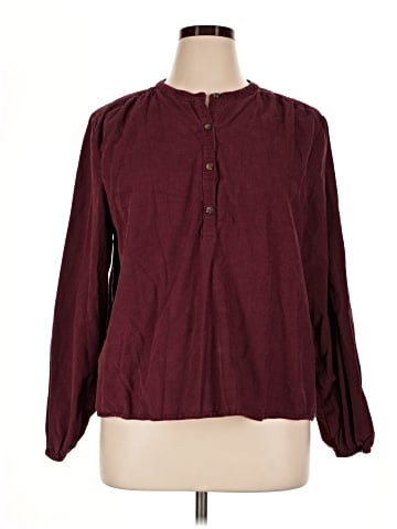 Lands' End Long Sleeve Henley (view 1)
