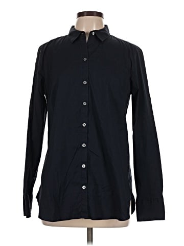 Ann Taylor Long Sleeve Button-Down Shirt (view 1)