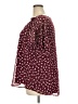Lane Bryant 100% Polyester Burgundy Short Sleeve Blouse Size 20 - photo 5